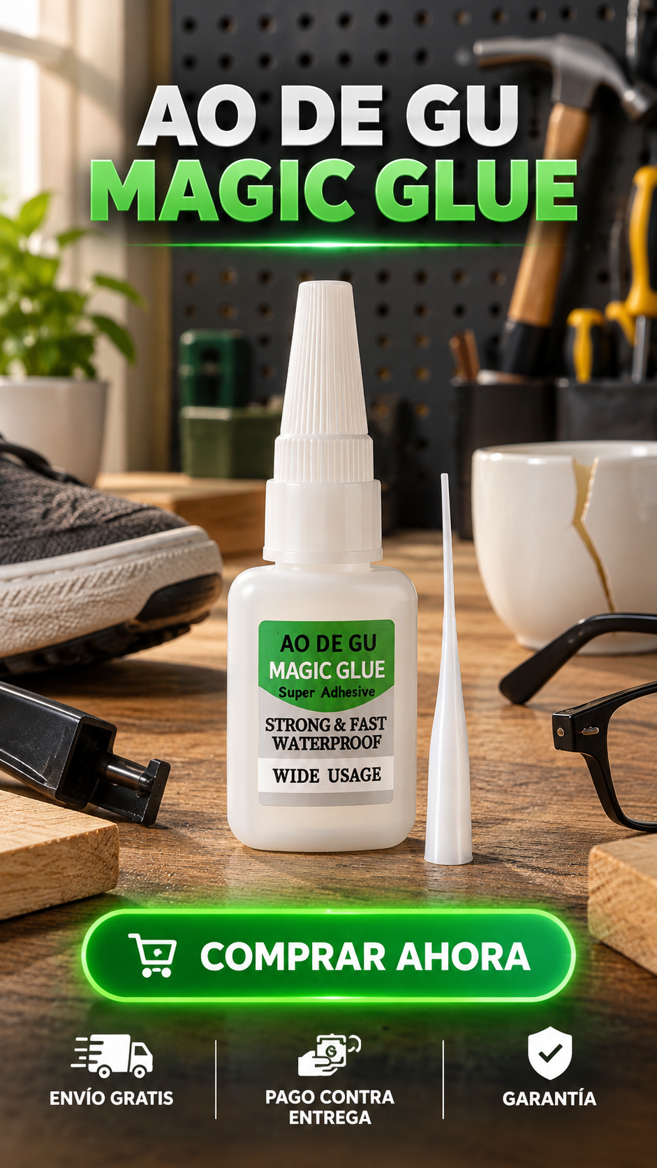 AO DE GU MAGIC GLUE-Repara. Une. Sigue usando.
