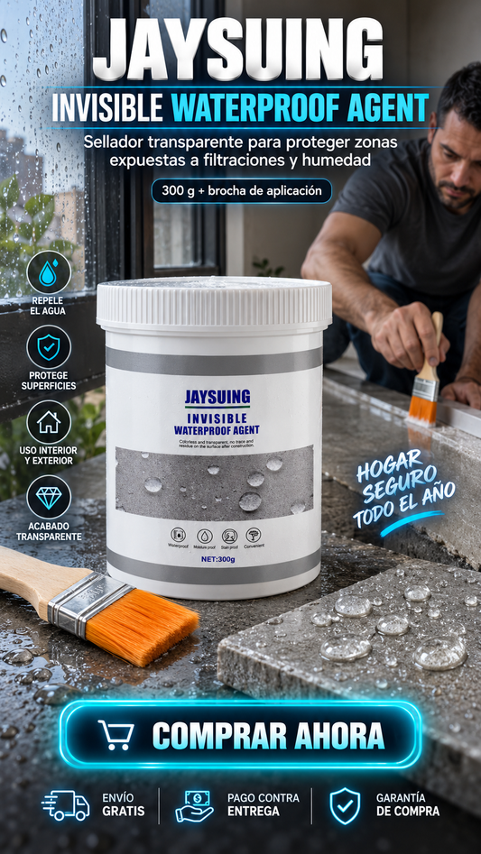 JAYSUING Invisible Waterproof Agent-Protección invisible contra filtraciones y humedad.