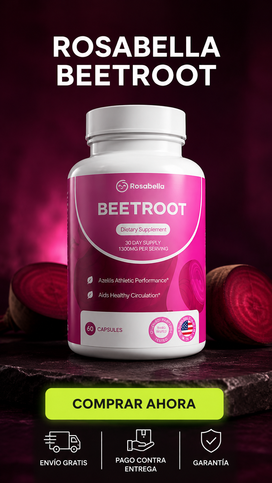 ROSABELLA BEETROOT-Circulación y vitalidad para cada día.