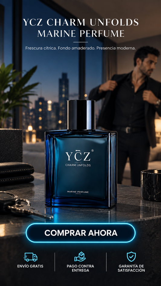 YCZ Charm Unfolds Marine Perfume-Frescura que evoluciona. Presencia que permanece.